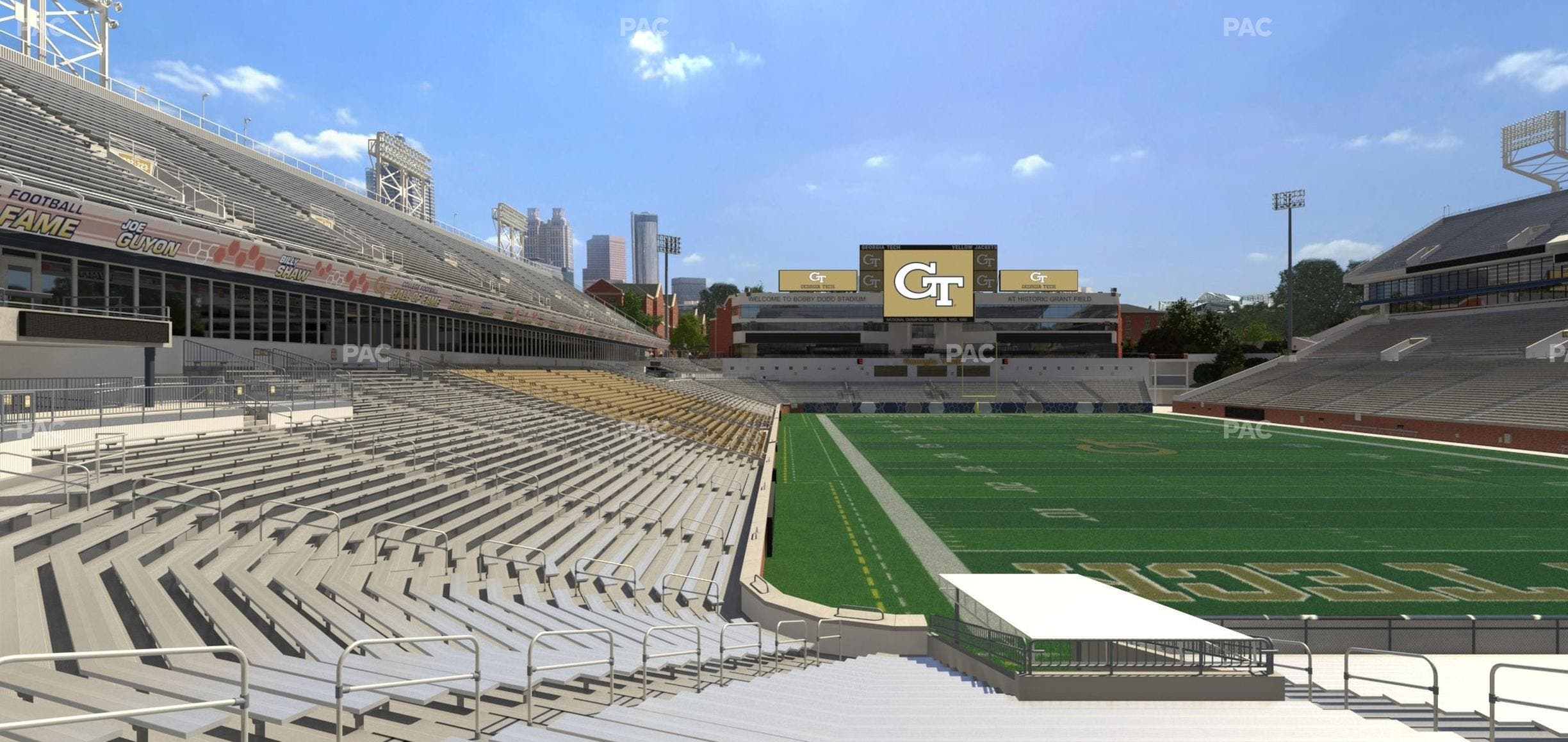 Bobby Dodd Stadium - Section 119 Seat View