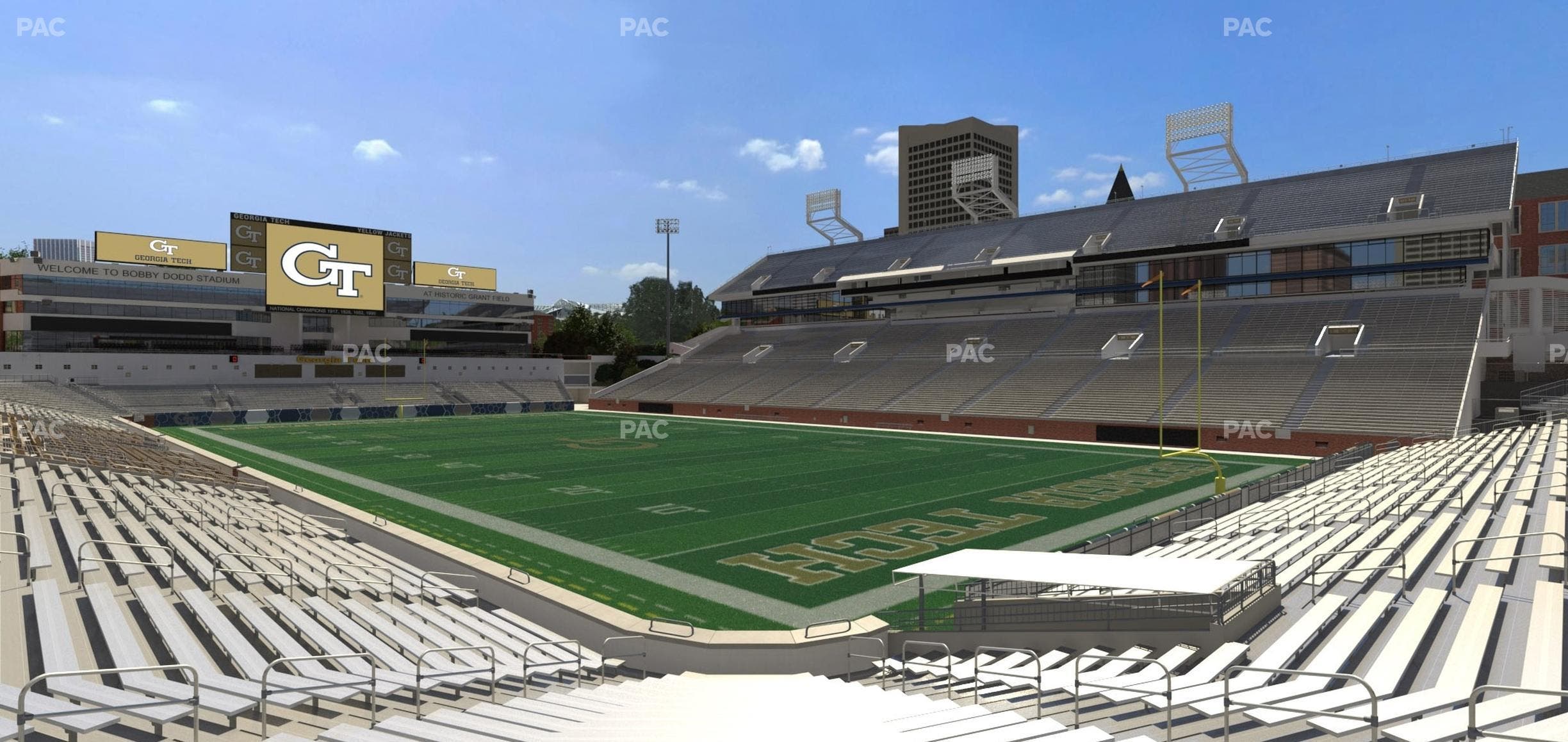 Bobby Dodd Stadium - Section 120 Seat View