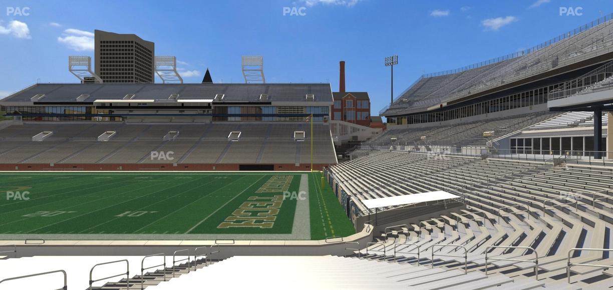 Bobby Dodd Stadium - Section 121 Seat View