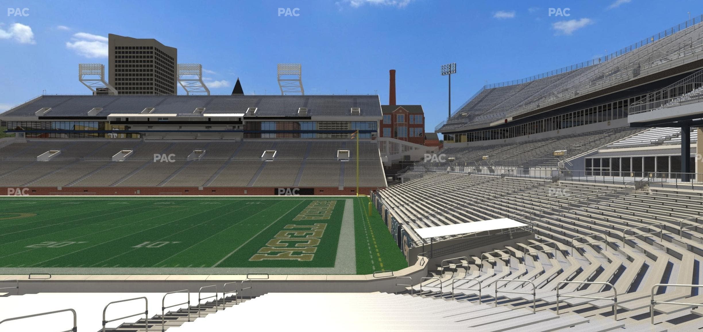 Bobby Dodd Stadium - Section 121 Seat View