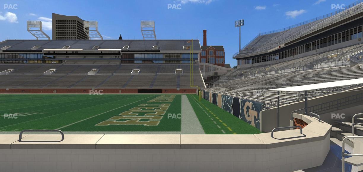 Bobby Dodd Stadium - Section 121 Seat View