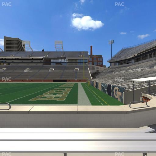 Bobby Dodd Stadium - Section 121 Seat View