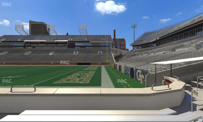 Bobby Dodd Stadium - Section 121 Seat View