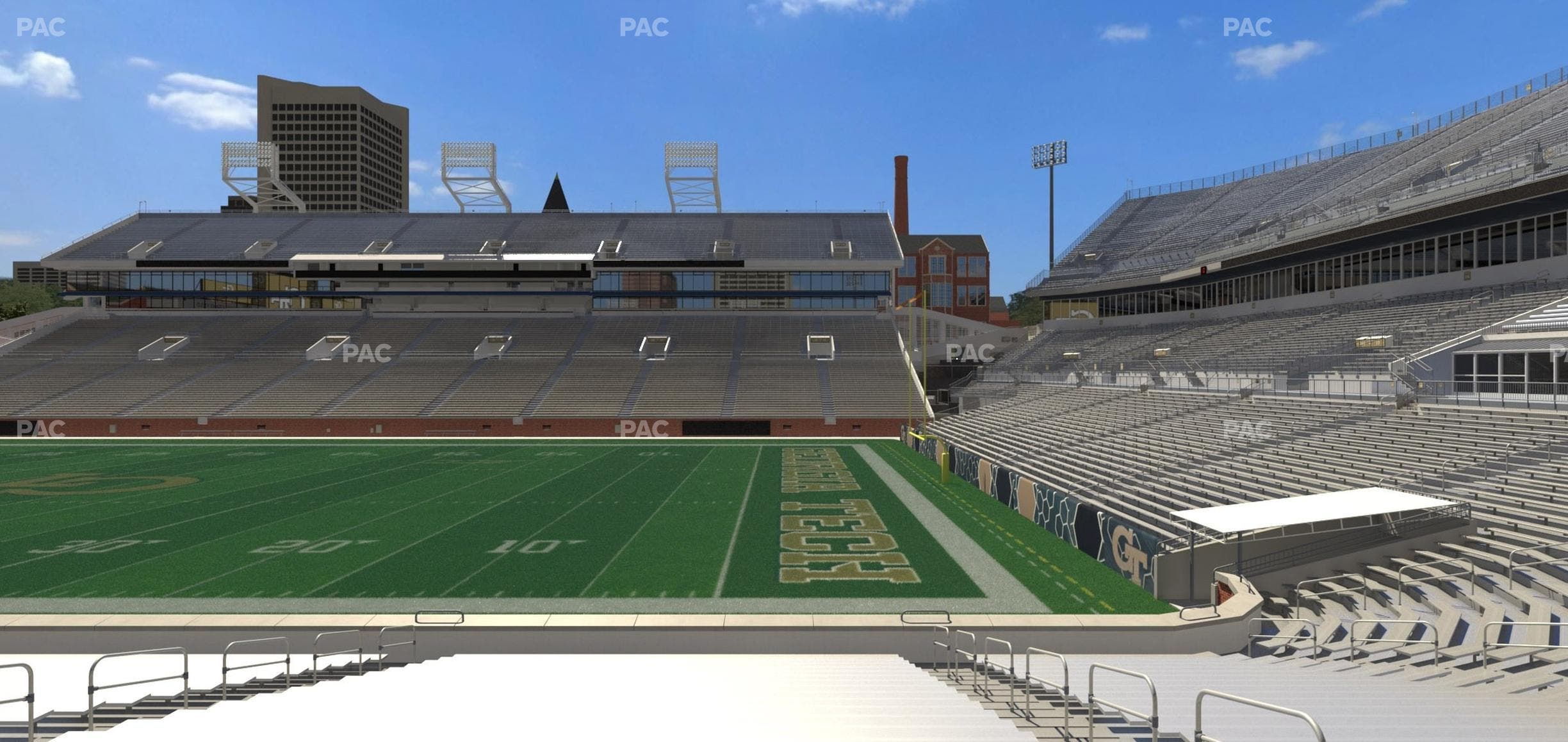 Bobby Dodd Stadium - Section 122 Seat View