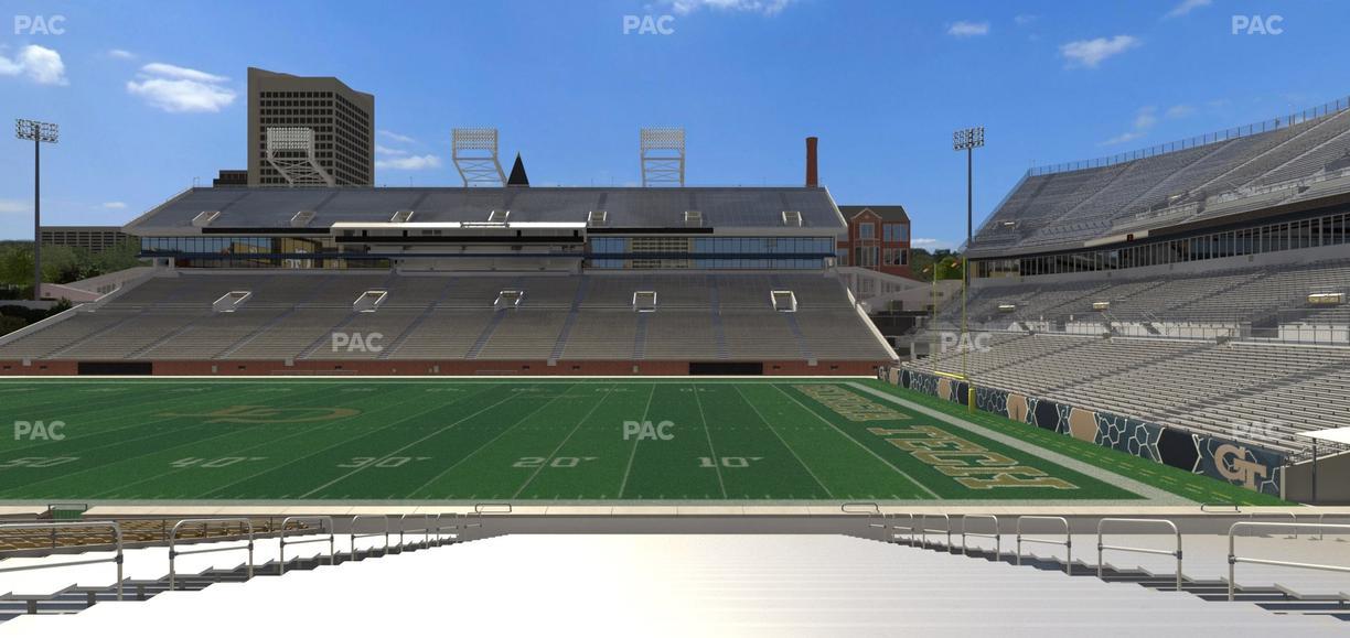 Bobby Dodd Stadium - Section 123 Seat View
