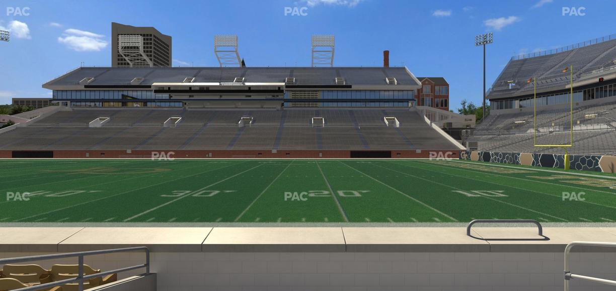 Bobby Dodd Stadium - Section 124 Seat View