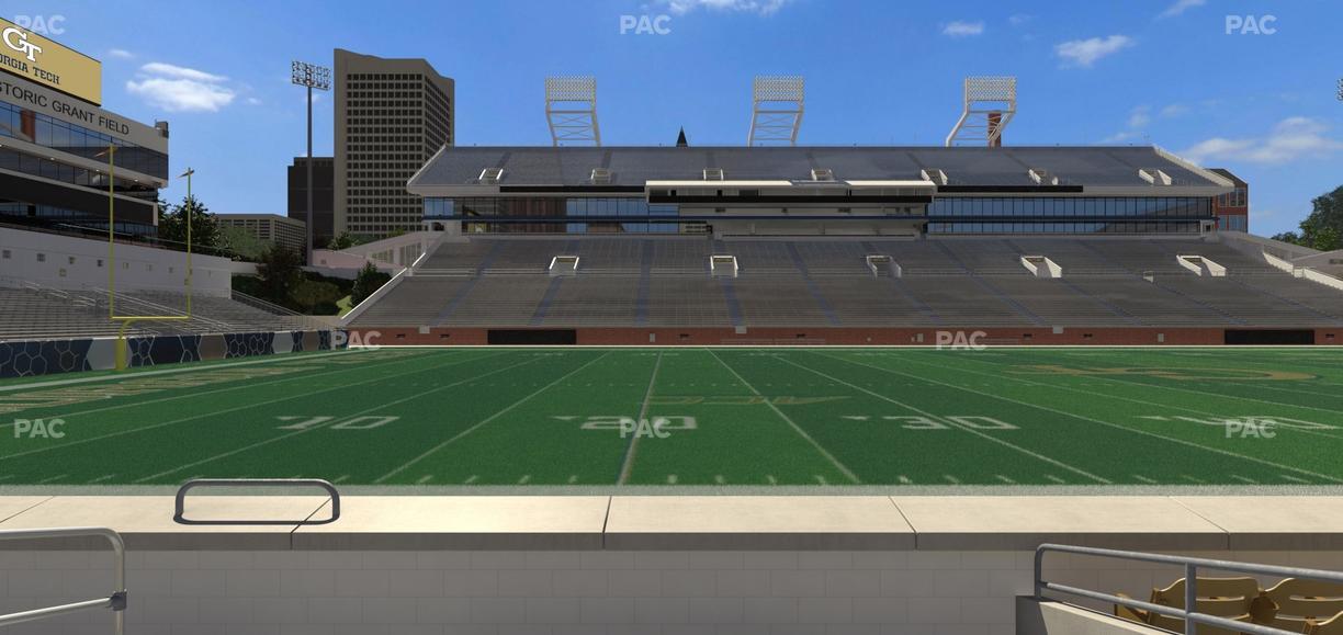 Bobby Dodd Stadium - Section 127 Seat View