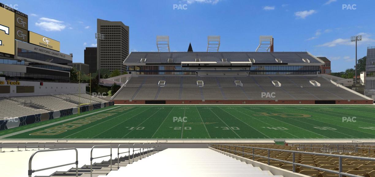 Bobby Dodd Stadium - Section 127 Seat View