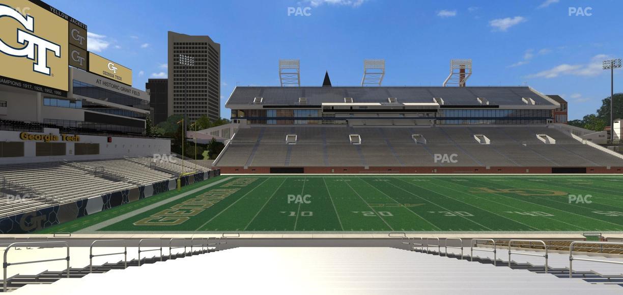 Bobby Dodd Stadium - Section 128 Seat View