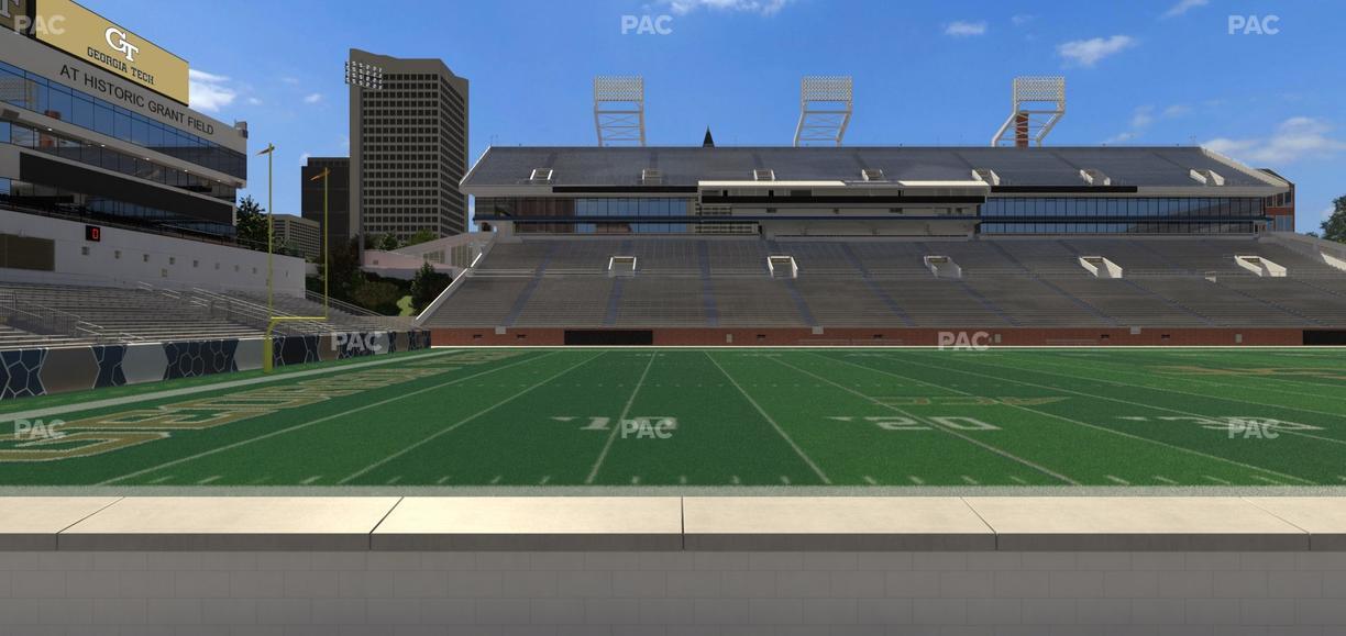 Bobby Dodd Stadium - Section 128 Seat View