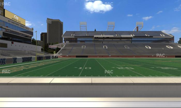 Bobby Dodd Stadium - Section 128 Seat View