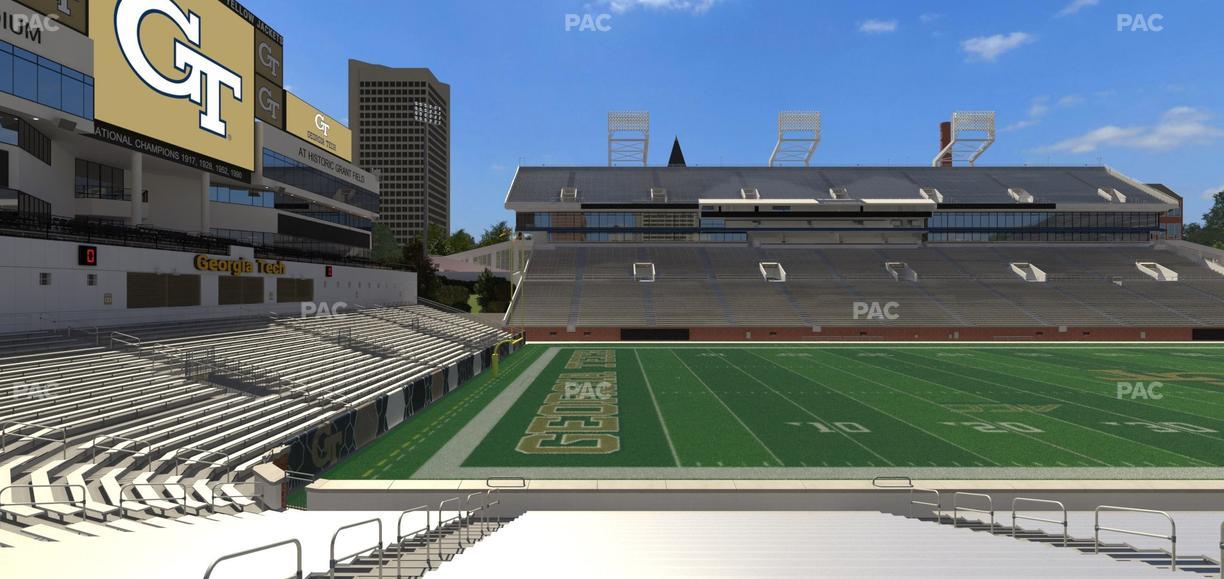 Bobby Dodd Stadium - Section 129 Seat View