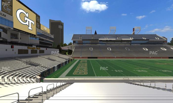 Bobby Dodd Stadium - Section 129 Seat View