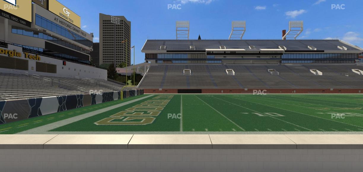 Bobby Dodd Stadium - Section 129 Seat View