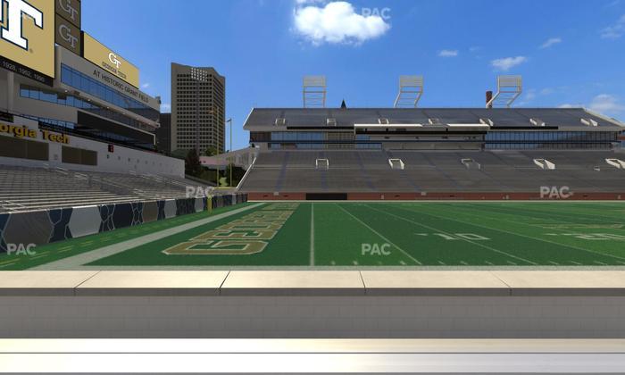 Bobby Dodd Stadium - Section 129 Seat View