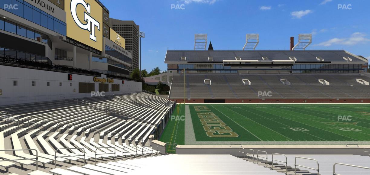 Bobby Dodd Stadium - Section 130 Seat View