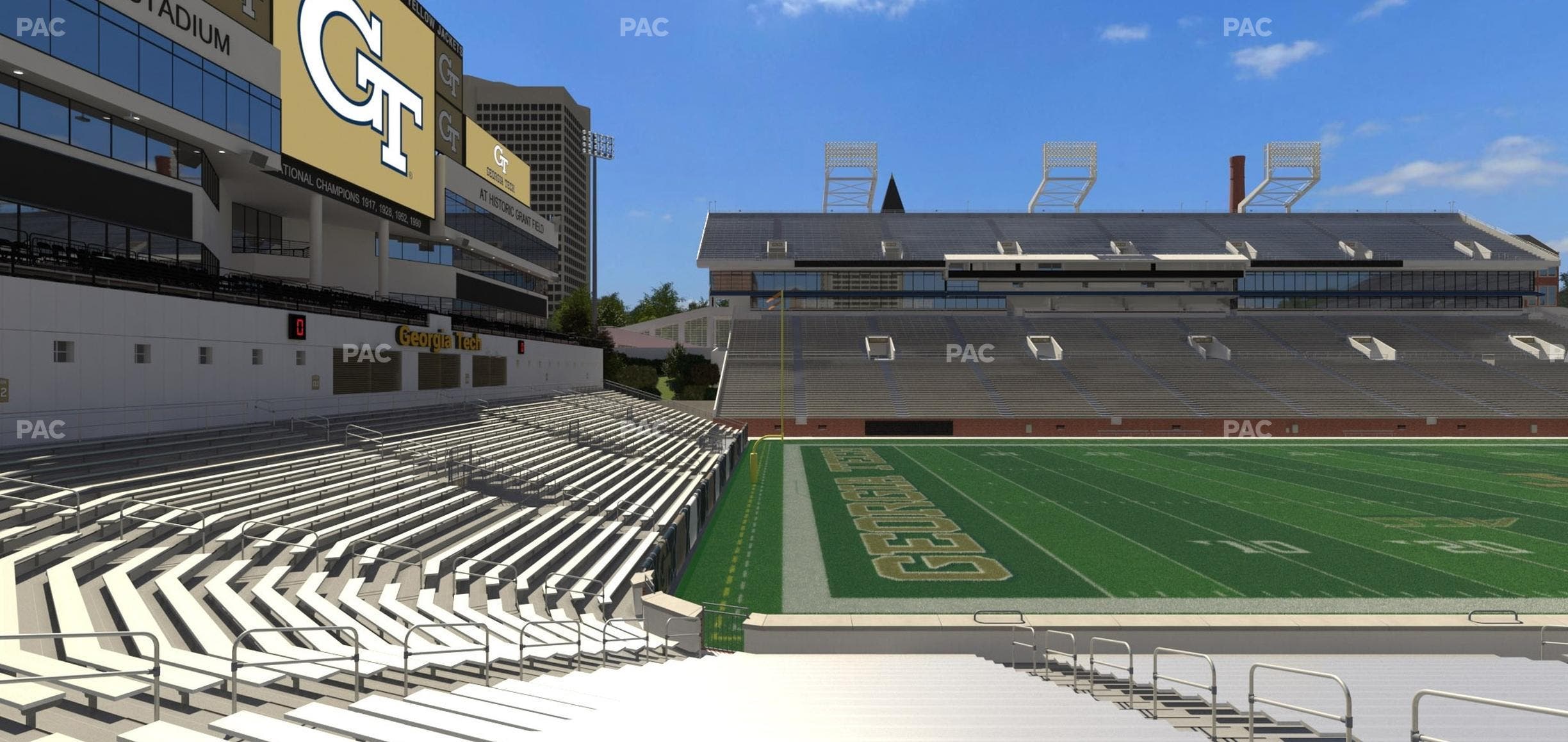 Bobby Dodd Stadium - Section 130 Seat View