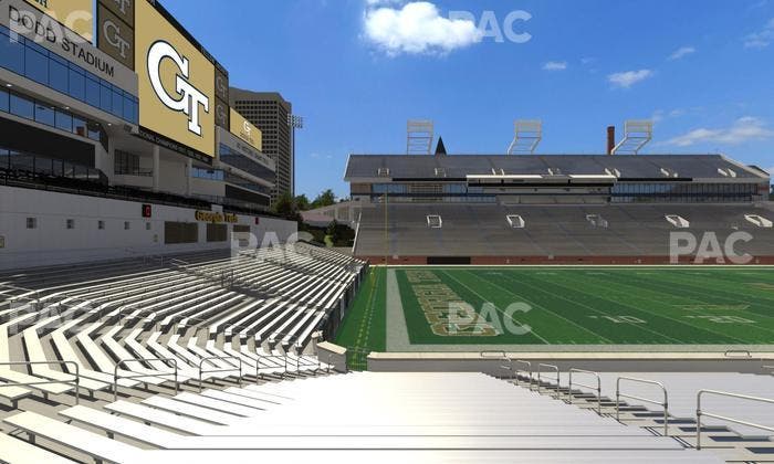 Bobby Dodd Stadium - Section 130 Seat View