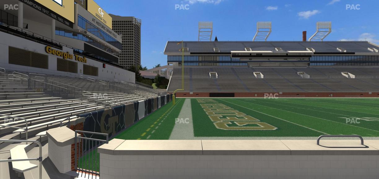 Bobby Dodd Stadium - Section 130 Seat View