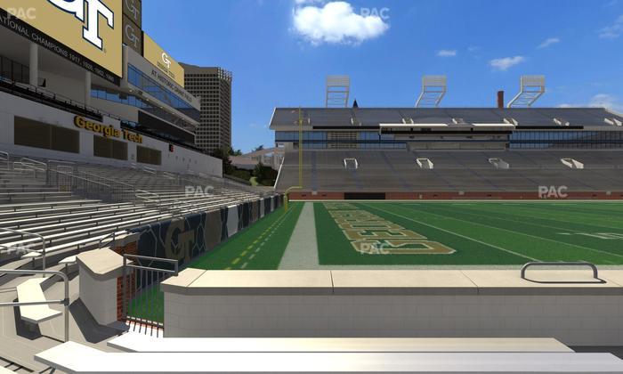 Bobby Dodd Stadium - Section 130 Seat View
