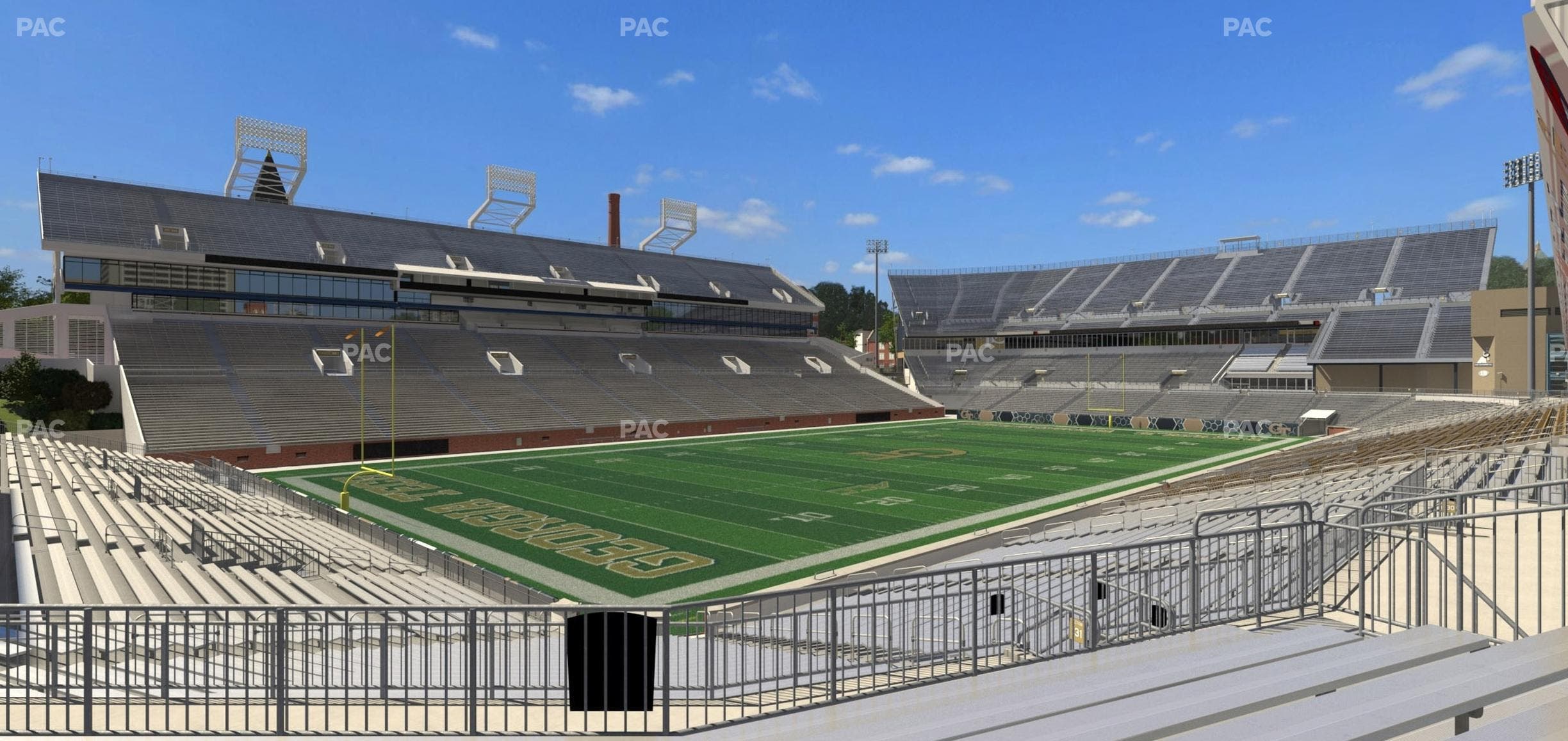 Bobby Dodd Stadium - Section 131 Seat View