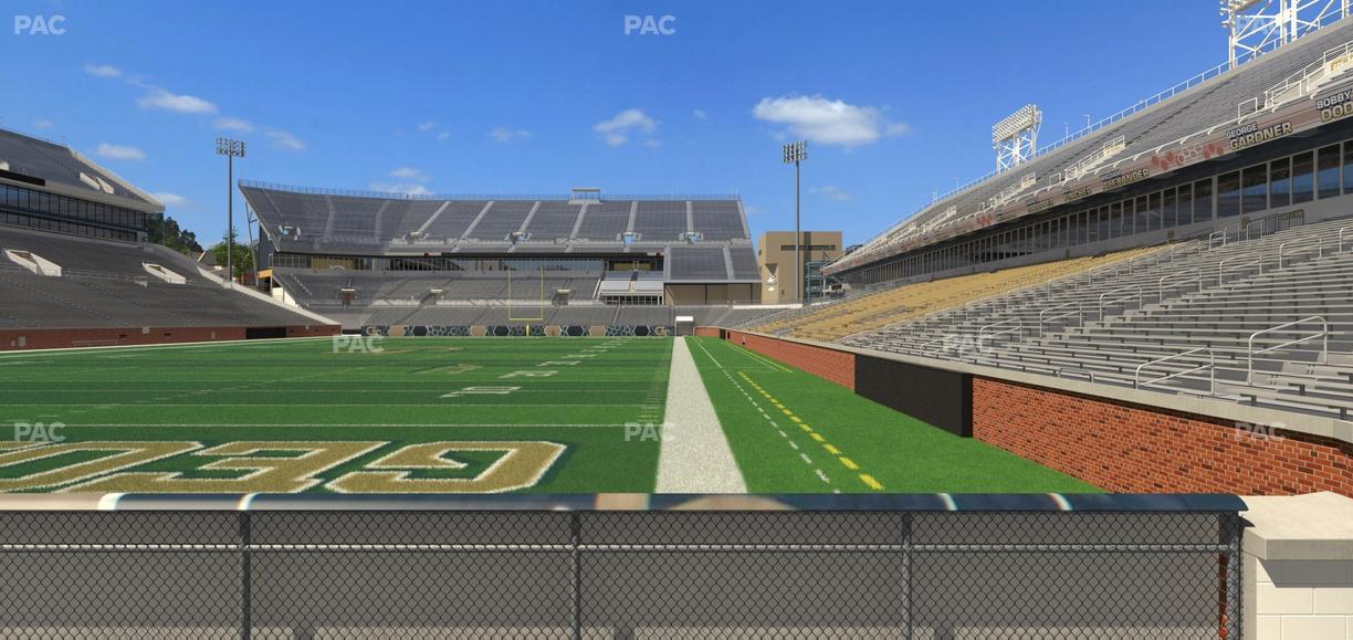 Bobby Dodd Stadium - Section 132 Seat View