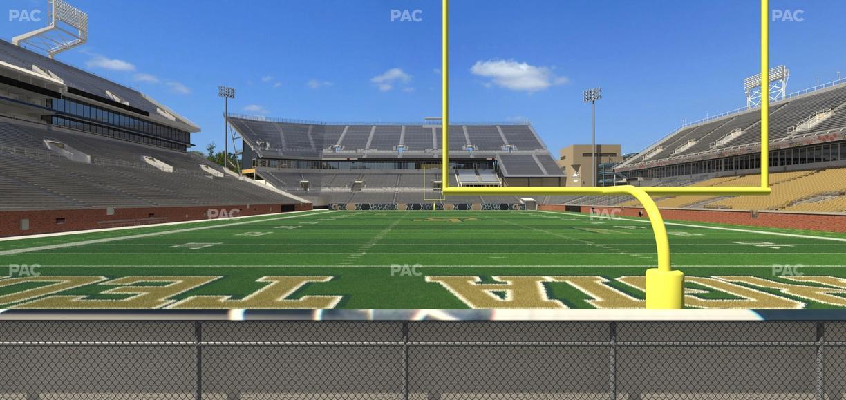 Bobby Dodd Stadium - Section 134 Seat View