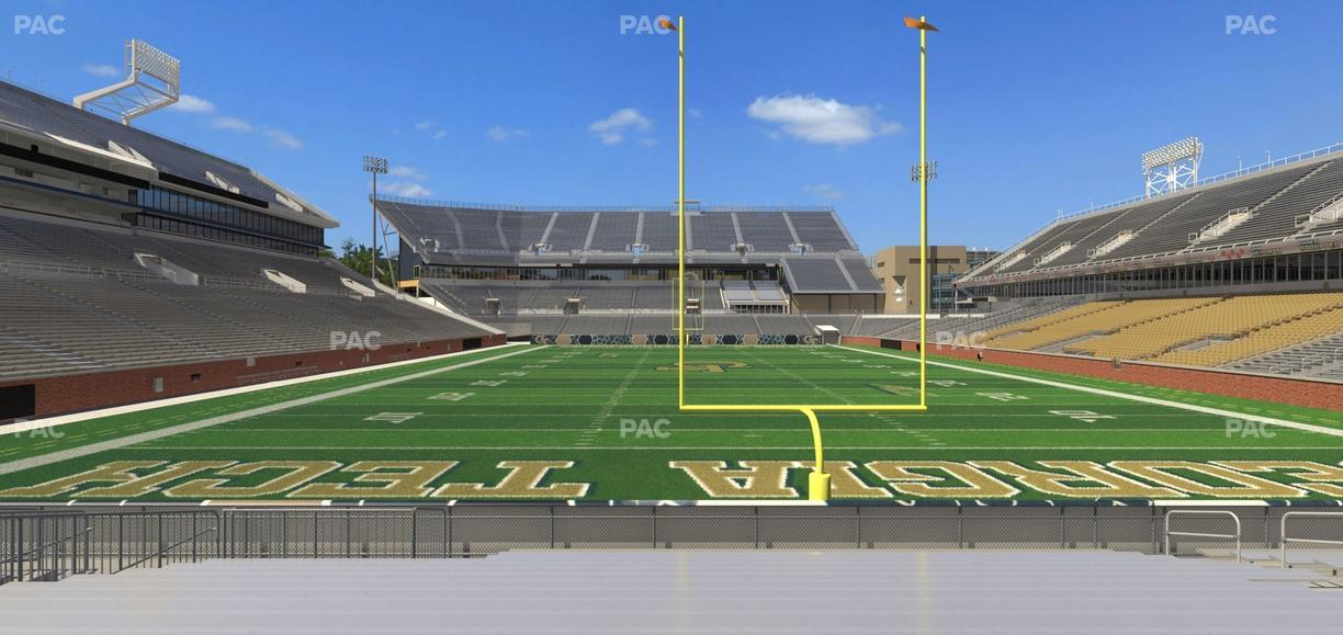 Bobby Dodd Stadium - Section 134 Seat View
