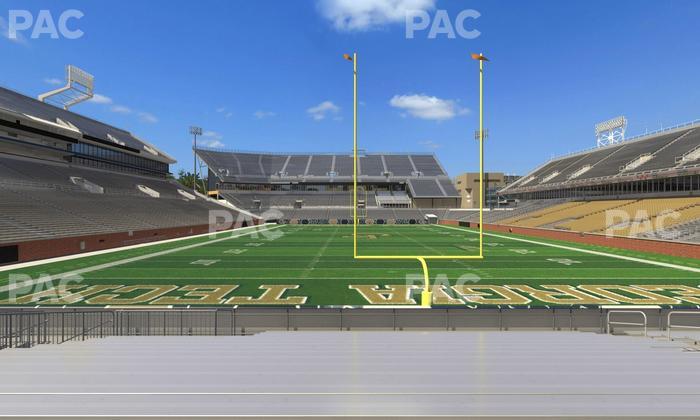 Bobby Dodd Stadium - Section 134 Seat View