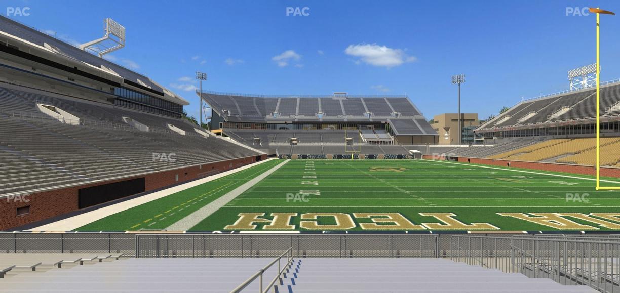 Bobby Dodd Stadium - Section 135 Seat View