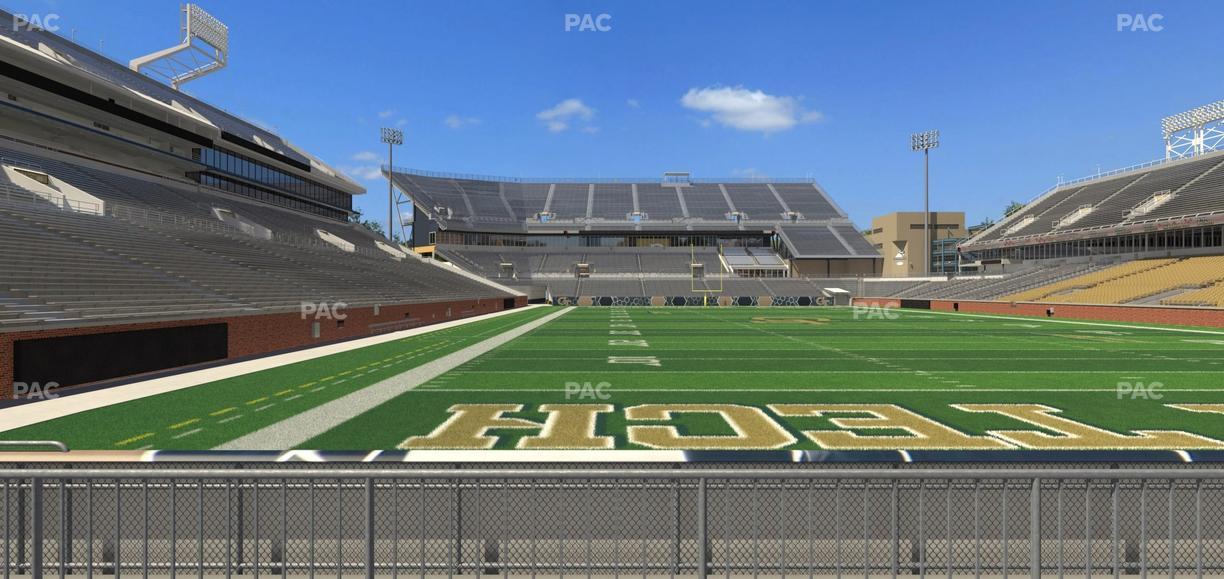 Bobby Dodd Stadium - Section 135 Seat View