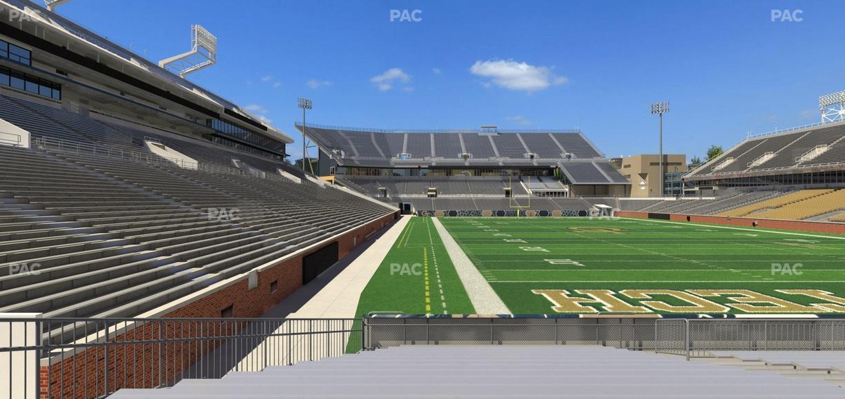Bobby Dodd Stadium - Section 136 Seat View