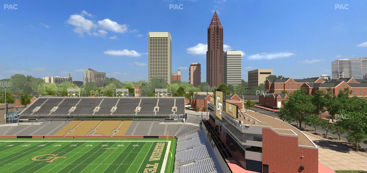 Bobby Dodd Stadium - Section 201 Seat View