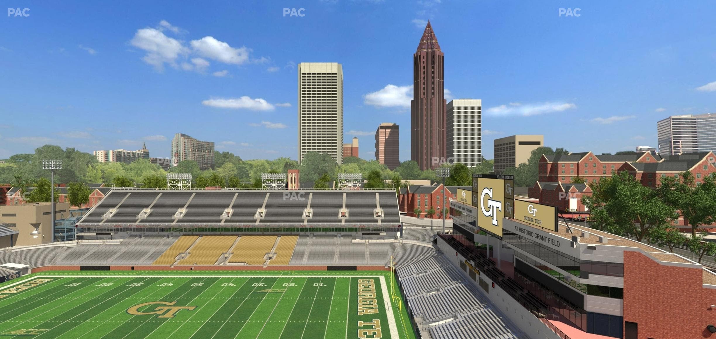 Bobby Dodd Stadium - Section 202 Seat View