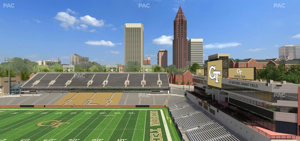Bobby Dodd Stadium - Section 202 Seat View