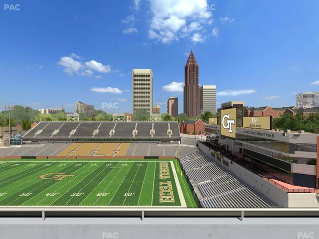 Bobby Dodd Stadium - Section 202 Seat View