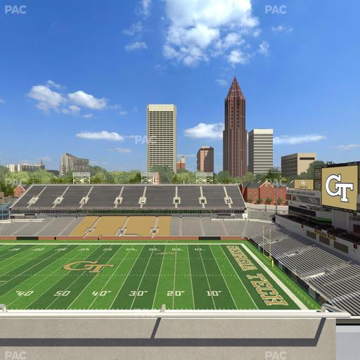Bobby Dodd Stadium - Section 203 Lower Seat View