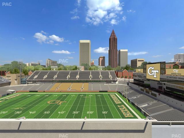 Bobby Dodd Stadium - Section 203 Lower Seat View
