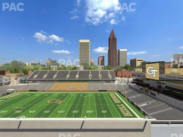 Bobby Dodd Stadium - Section 203 Lower Seat View