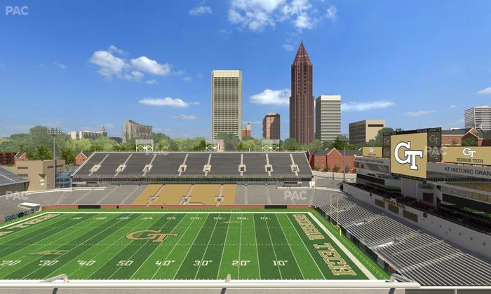 Bobby Dodd Stadium - Section 203 Lower Seat View