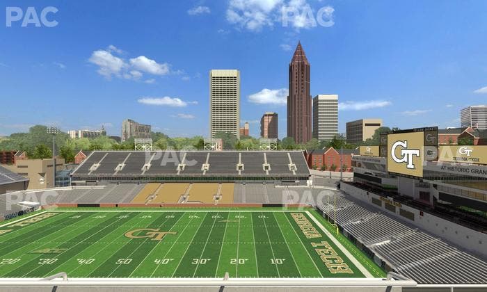 Bobby Dodd Stadium - Section 203 Lower Seat View