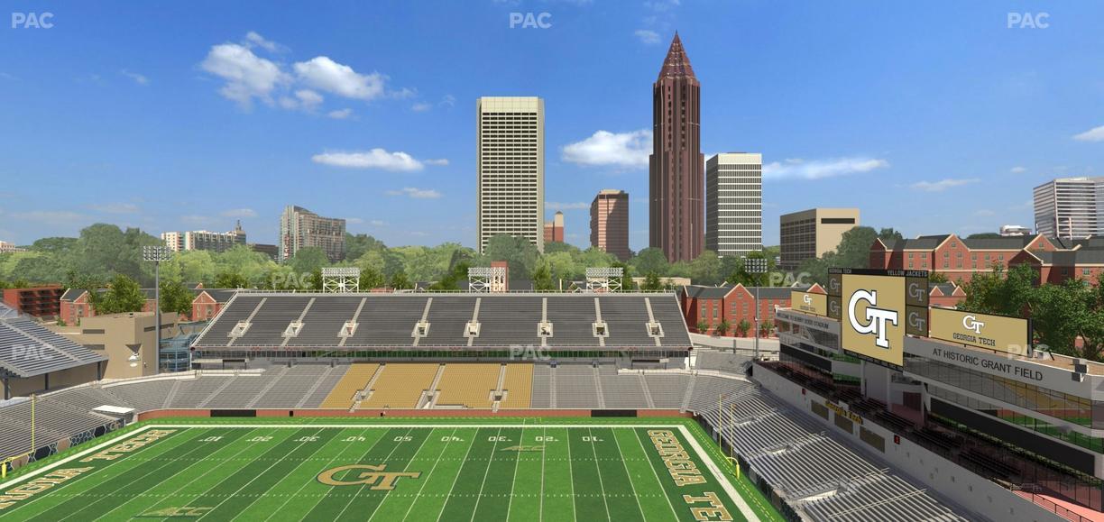 Bobby Dodd Stadium - Section 203 Upper Seat View
