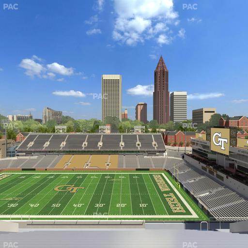Bobby Dodd Stadium - Section 203 Upper Seat View