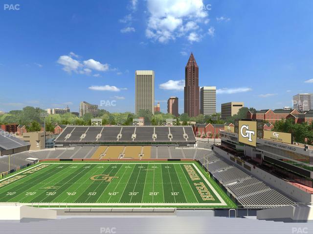 Bobby Dodd Stadium - Section 203 Upper Seat View