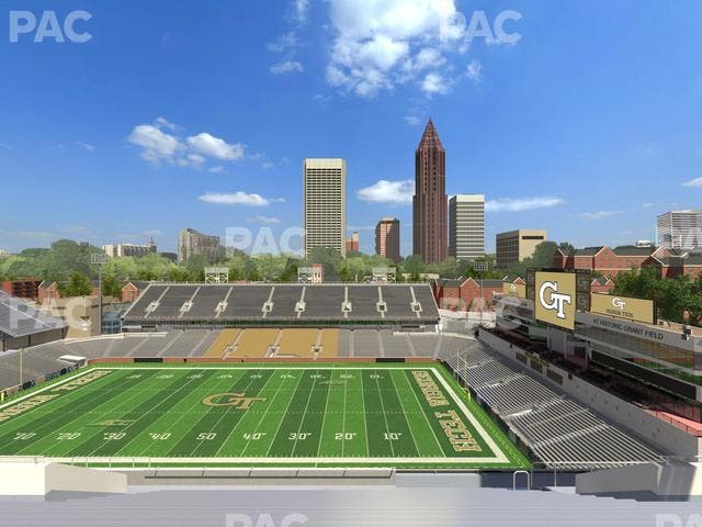 Bobby Dodd Stadium - Section 203 Upper Seat View