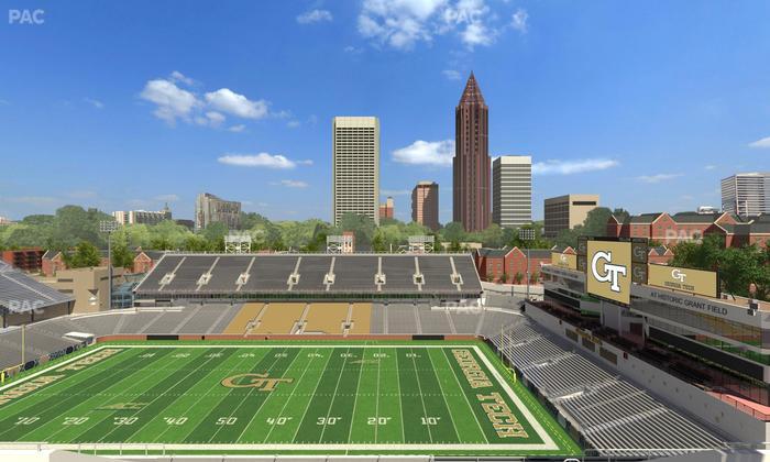 Bobby Dodd Stadium - Section 203 Upper Seat View