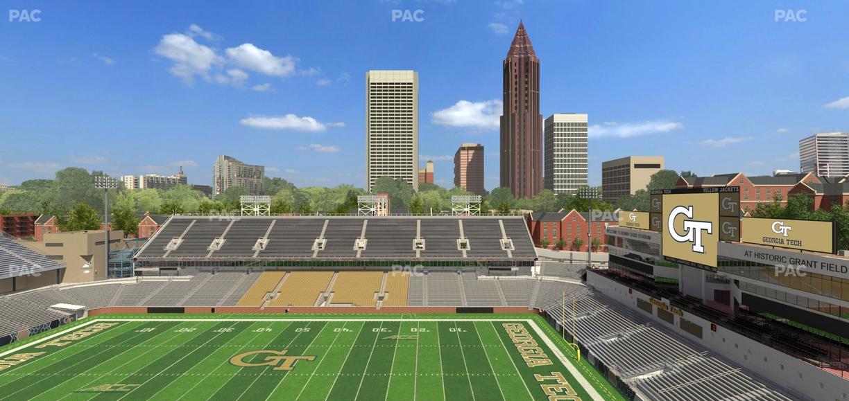 Bobby Dodd Stadium - Section 203 Upper Seat View