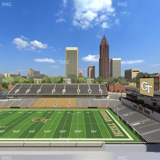 Bobby Dodd Stadium - Section 203 Upper Seat View