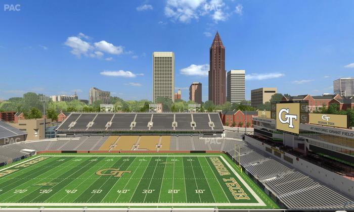 Bobby Dodd Stadium - Section 203 Upper Seat View