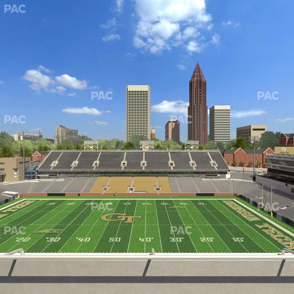 Bobby Dodd Stadium - Section 204 Lower Seat View